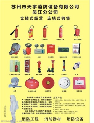 消防宣傳單頁(yè)圖片素材